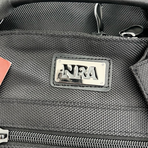 NWT NRA Black Travel Backpack - Picture 10 of 13